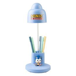 Sonic LED stalinė lempa vaikams su organizatoriumi