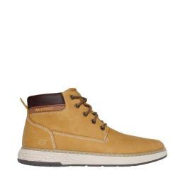 Vyriški vandeniui atsparūs laisvalaikio batai Skechers, smėlio