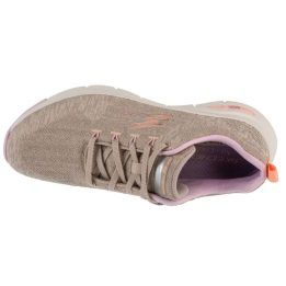 Moteriški sportiniai bateliai Skechers Arch Fit, smėlio