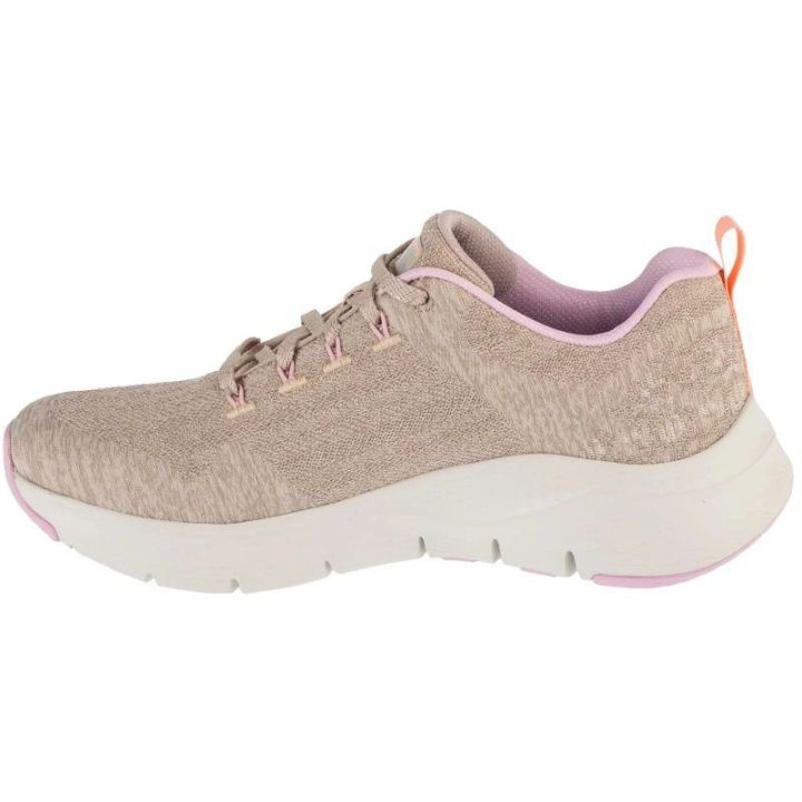 Moteriški sportiniai bateliai Skechers Arch Fit, smėlio