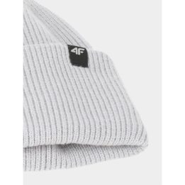 Uniseks beanie kepurė 4F, šviesiai pilka