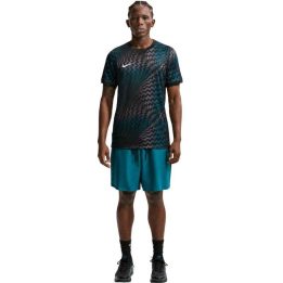Vyriški Nike Dri-FIT Gardien VI vartininko marškinėliai, juodi ir mėlyni