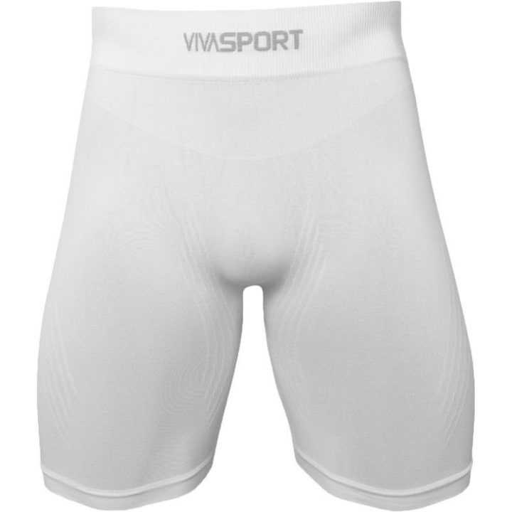 Vyriški termo kompresiniai šortai Vivasport, balti