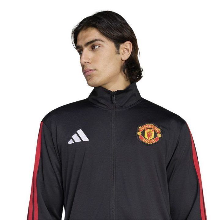 Treninginis džemperis su užtrauktuku Adidas Manchester United
