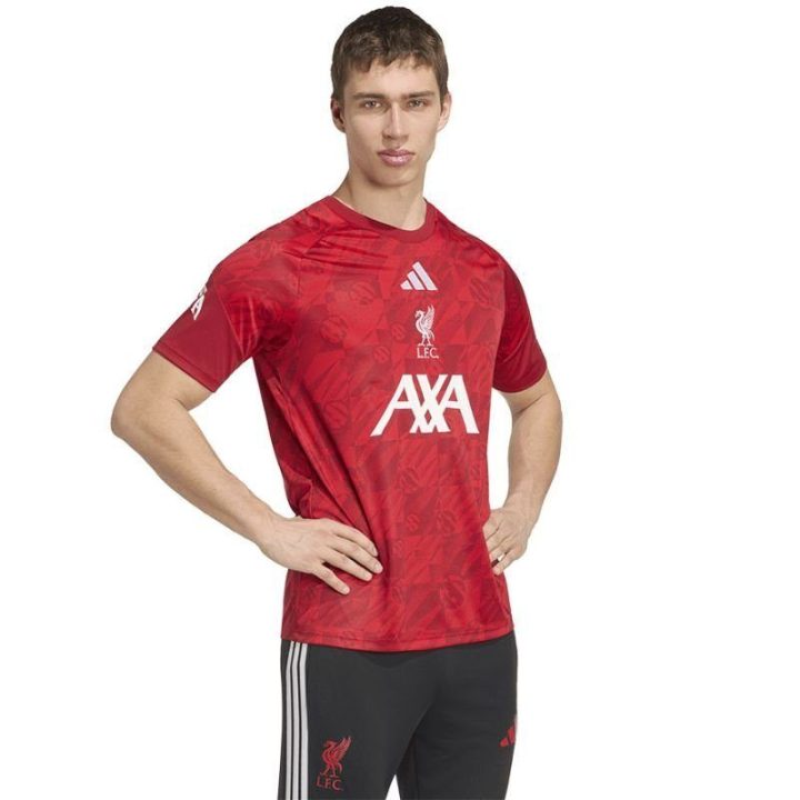 Priešrungtyniniai marškinėliai Adidas Liverpool FC 2026/27