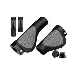 Ergonomiškos dviračio rankenėlės HL-G311-2, 130/92 mm