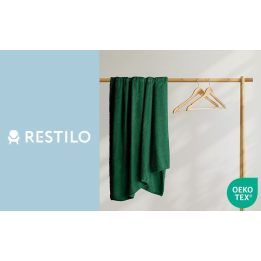 Pledas Restilo Henry 70 × 150 cm, butelio žalumo