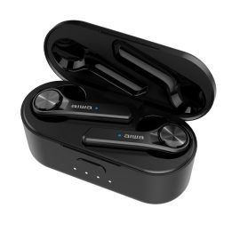 Belaidės ausinės Aiwa ESP-350BK, juodos