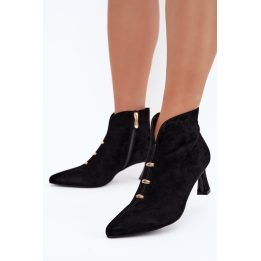 Aulinukai su smailėjančia nosele Step in style – juoda