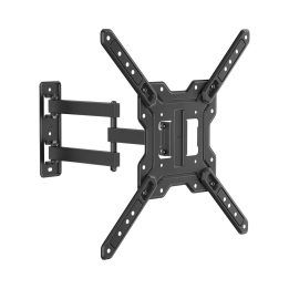 Reguliuojamas televizoriaus sieninis laikiklis Sbox LCD-443-2, 23–65 colių, 30 kg, juodas