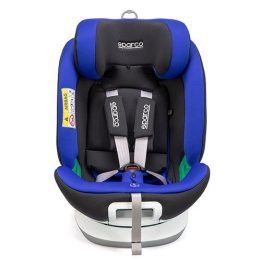 Vaikiška i-Size automobilinė kėdutė Sparco SK3000, 40–150 cm, mėlyna