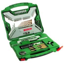 Įrankių rinkinys Bosch X-Line Titanium, 100 dalių