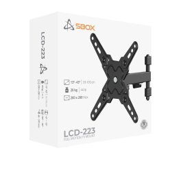 Televizoriaus sieninis laikiklis Sbox LCD-223-2, 13–43 colių, 20 kg