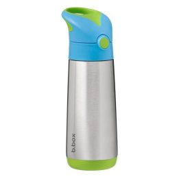 Vaikiškas termobutelis su šiaudeliu b.box Ocean Breeze, nuo 12 mėn., 500 ml