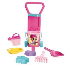 Smėlio žaislų rinkinys su vežimėliu Wader Shimmer & Shine, nuo 1 metų, 59 cm