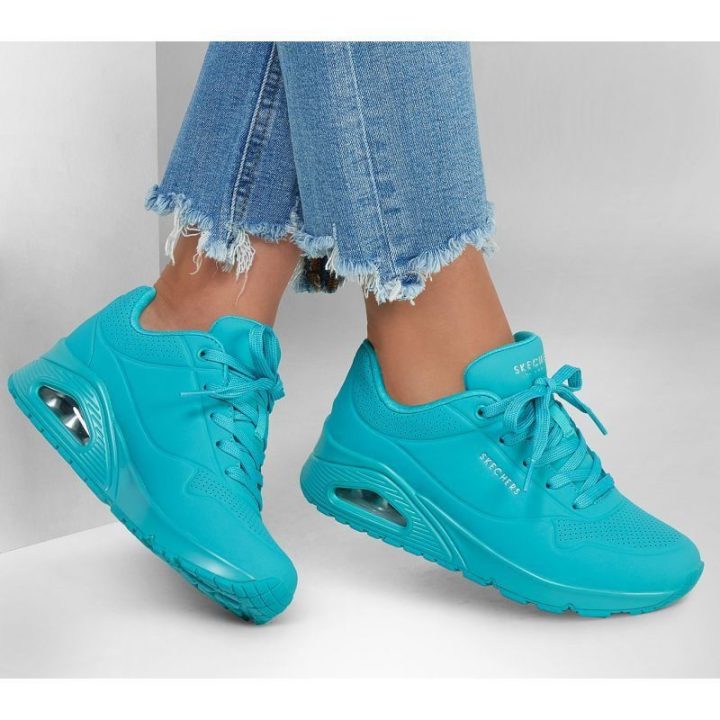 Moteriški sportbačiai Skechers Uno Stand On Air, žali