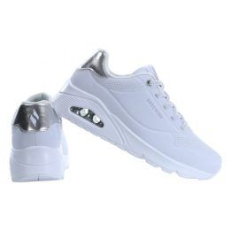 Moteriški sportbačiai su blizgesio efektu Skechers Uno - Shimmer