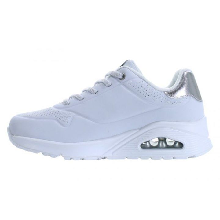 Moteriški sportbačiai su blizgesio efektu Skechers Uno - Shimmer