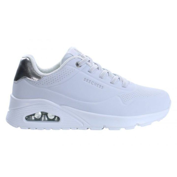 Moteriški sportbačiai su blizgesio efektu Skechers Uno - Shimmer