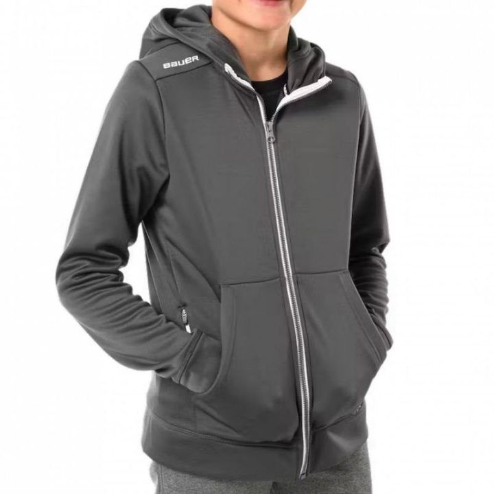 Vaikiškas džemperis su užtrauktuku Bauer Team Fleece Zip