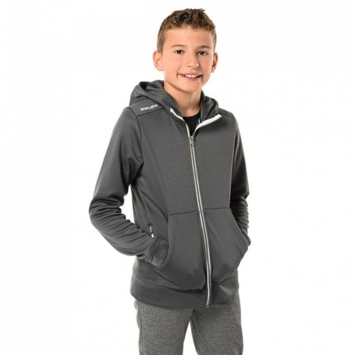 Vaikiškas džemperis su užtrauktuku Bauer Team Fleece Zip