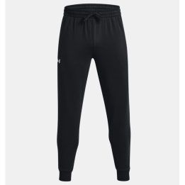 Vyriškos laisvo kirpimo kelnės Under Armour Rival Fleece, juodos