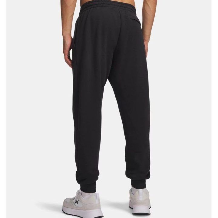 Vyriškos laisvo kirpimo kelnės Under Armour Rival Fleece, juodos