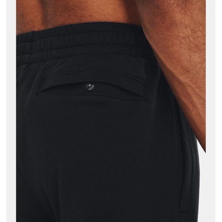 Vyriškos laisvo kirpimo kelnės Under Armour Rival Fleece, juodos