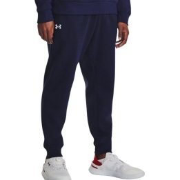 Vyriškos sportinės kelnės Under Armour Rival Fleece, tamsiai mėlynos