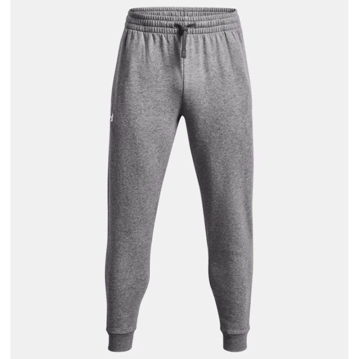 Vyriškos sportinės kelnės Under Armour Rival Fleece, pilkos