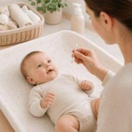 Kūdikių higieniniai krapštukai su ribotuvu BabyOno, 60 vnt