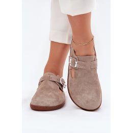 Moteriški zomšiniai barefoot tipo aulinukai Step in style, smėlio