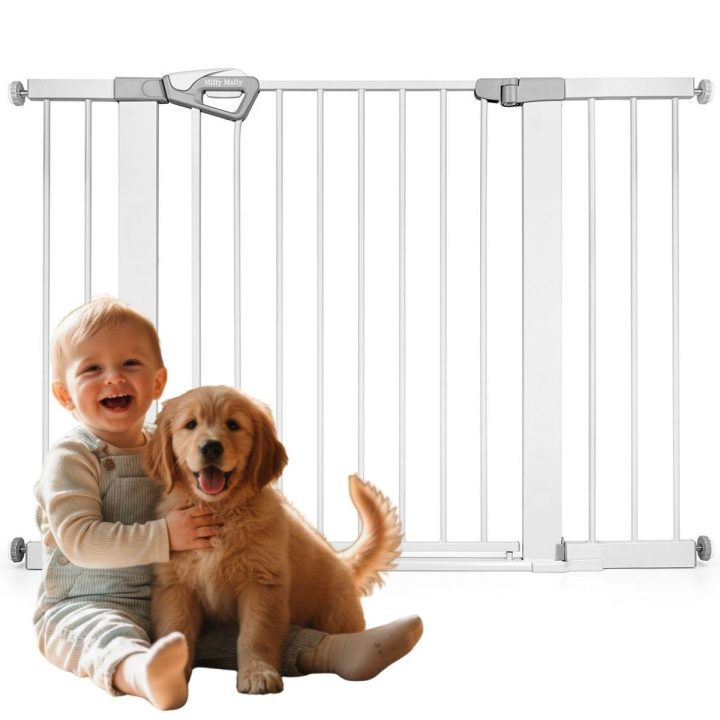 Varteliai su praplatinimais Milly Mally Guardy 118, balti