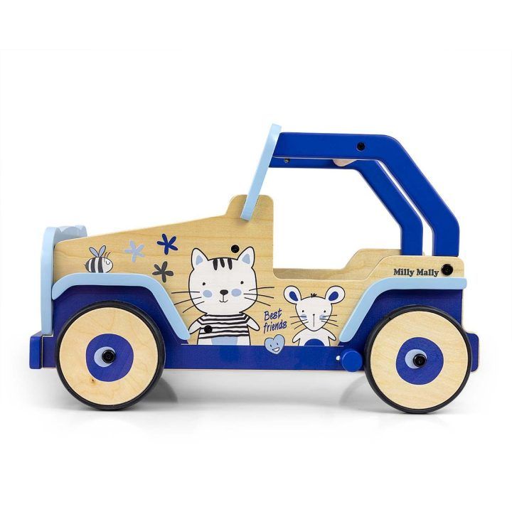 Medinė vaikštynė Milly Mally Explorer, katės ir pelės motyvas