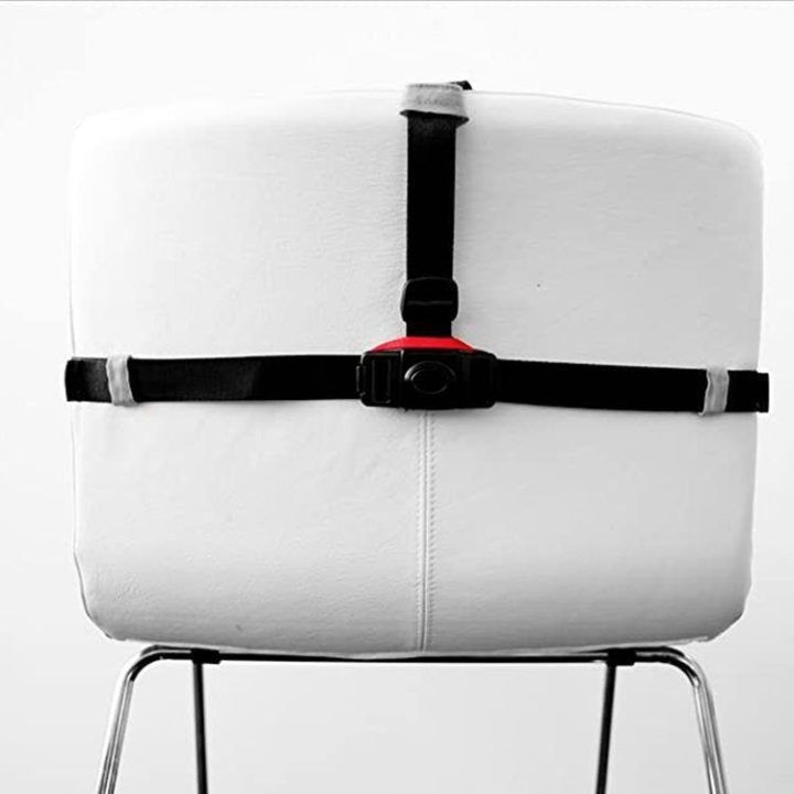 Kėdės diržai kūdikiui Minimonkey Mini Chair, nuo 6 mėn., šviesiai pilki