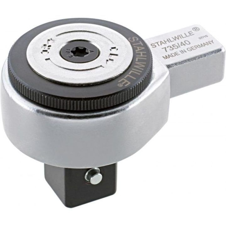 Galvutė su terkšlės mechanizmu STAHLWILLE 735/20, 14,18 mm