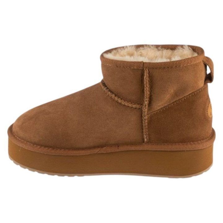 Moteriški aulinukai EMU Australia Stinger Micro Flatform 2.0, rudi