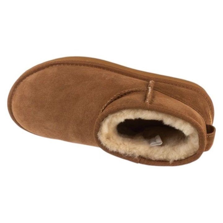 Moteriški aulinukai EMU Australia Stinger Micro Flatform 2.0, rudi