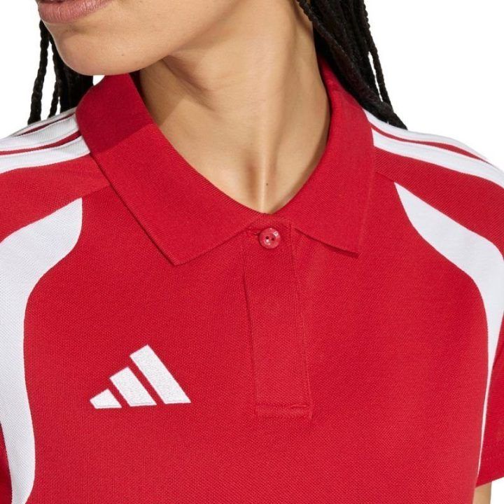 Moteriški polo marškinėliai adidas Tiro 26 League, raudoni