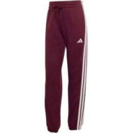 Moteriškos sportinės kelnės adidas Essentials 3-Stripes, bordo