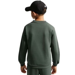Vaikiškas džemperis Nike Sportswear Club Fleece, tamsiai žalias