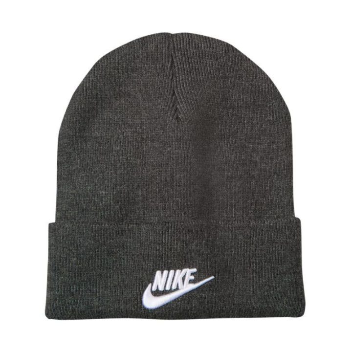 Vaikiška kepurė su atlenkiamu kraštu Nike Peak, pilka