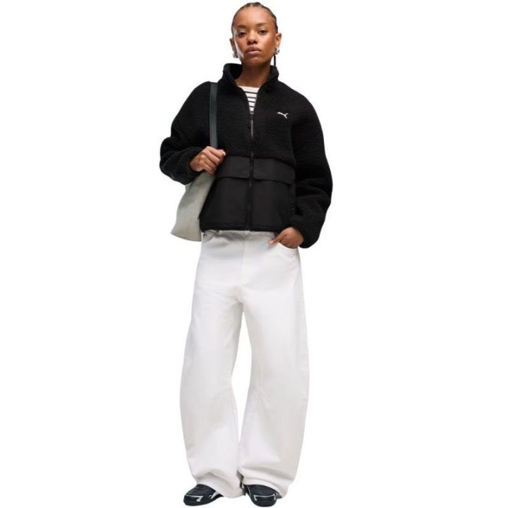 Moteriška striukė Puma Re:Fibre Sherpa, juoda