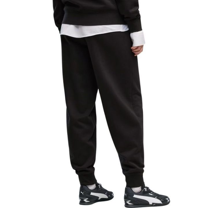 Moteriškos sportinės kelnės Puma ESS Script Comfort, juodos