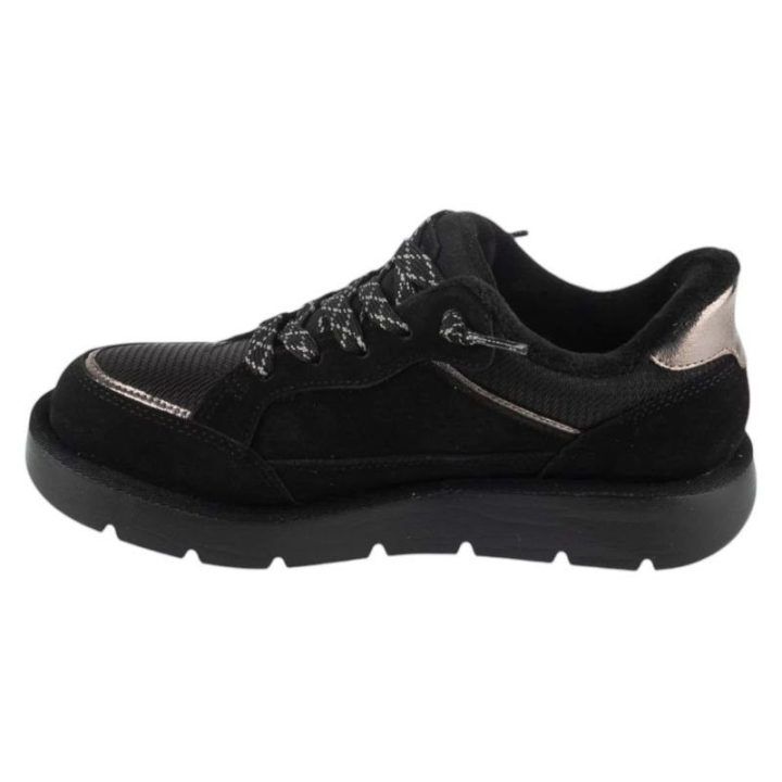 Aulinukai Skechers Slip-ins: Keepsakes Cozy-Street Hiker EZ, juodi