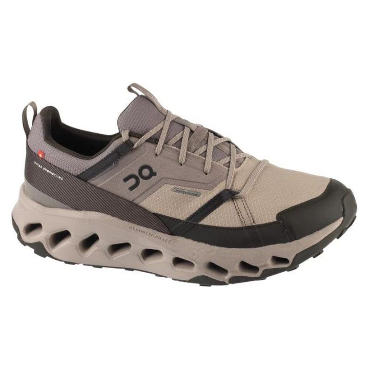 Vandeniui atsparūs sportiniai batai On Cloudhorizon Waterproof, pilki