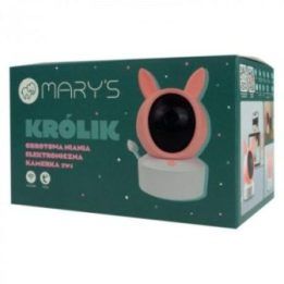 Kūdikio stebėjimo kamera su triušio motyvu Mary's, rožinė
