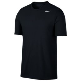 Vyriški marškinėliai trumpomis rankovėmis Nike, juodi
