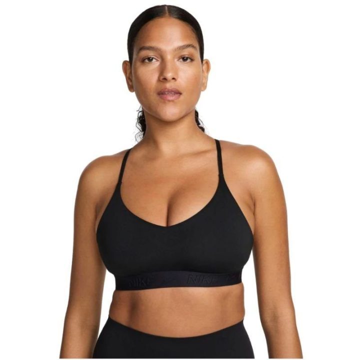 Moteriška sportinė liemenėlė Nike Lndy Light Support, juoda