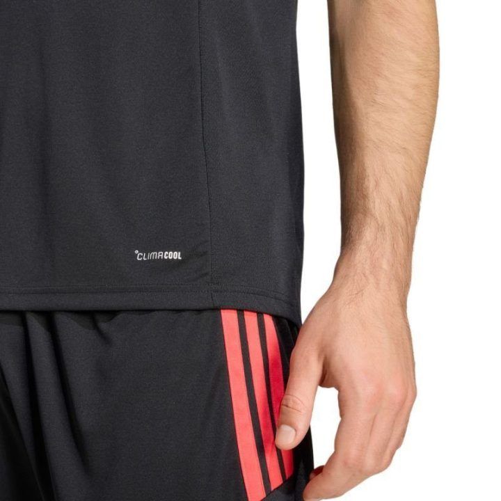 Vyriški marškinėliai adidas Tiro 26 League, juodi, balti ir raudoni